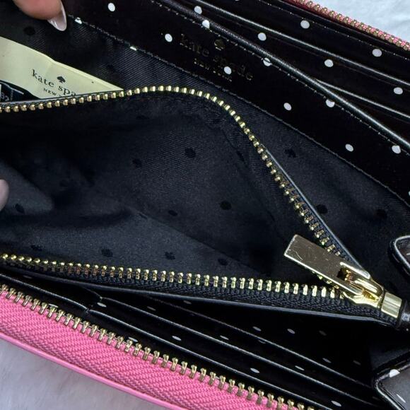 Kate Spade New York Pink Zip Around Wallet